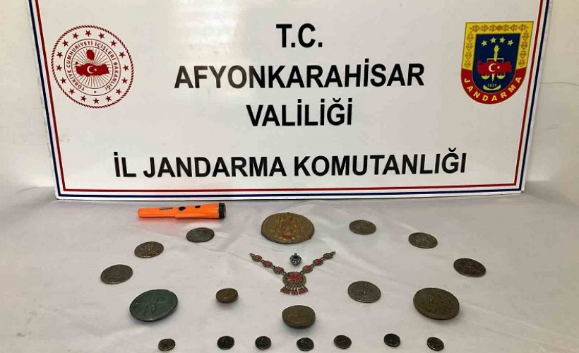 Afyonkarahisar'da tarihi eser operasyonu