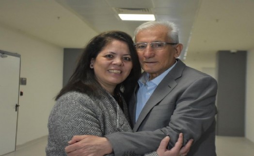 Akciğer kanserine yakalanan baba-kız hastalığı birlikte yendi