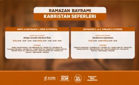 Aliağa Belediyesi’nden bayramda kabristana ücretsiz ulaşım