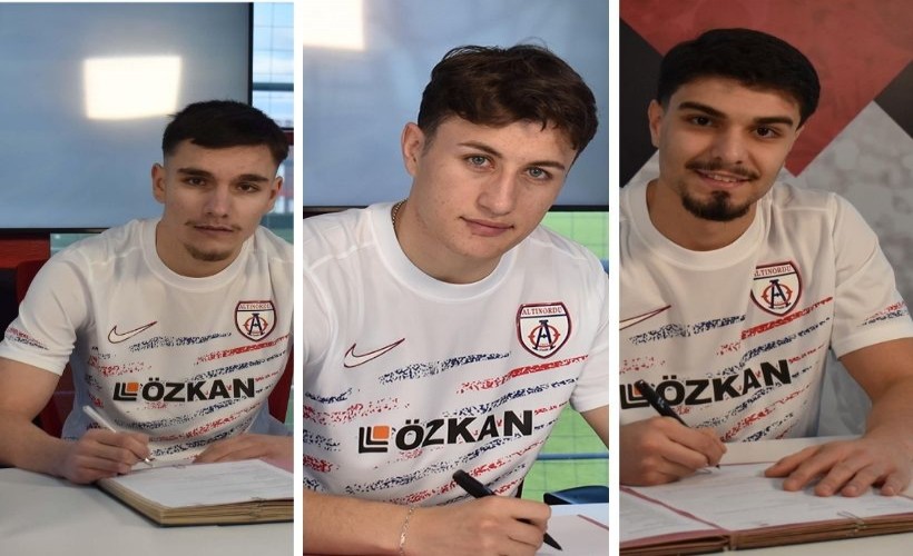 Altınordu'nun 3 kayıp transferi