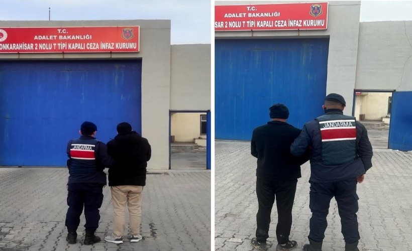 Aranan 2 hükümlü yakalandı