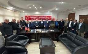 Aslanoğlu ziyaretinde Aliağa'dan birlik fotoğrafı