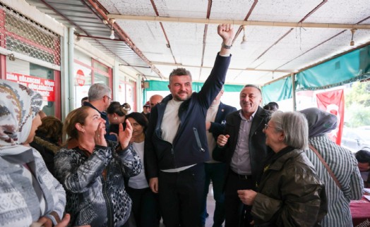 Başkan Duman'dan yoğun sandık mesaisi: 'Umudumuzu diri tutmayı Atatürk’ten öğrendik'