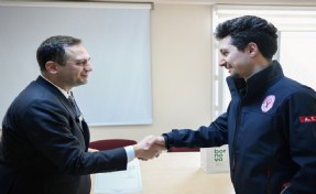 Başkan Eşki, 14 Mart Tıp Bayramı ziyareti