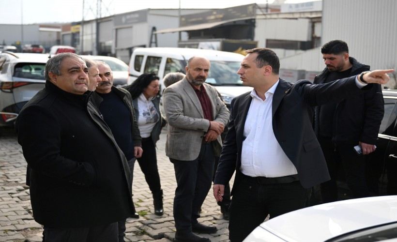 Başkan Eşki, Geri Kazanımcılar Sitesi’nde sorunları dinledi