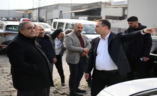 Başkan Eşki, Geri Kazanımcılar Sitesi’nde sorunları dinledi