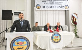 Başkan Eşki esnafın genel kurul heyecanına ortak oldu