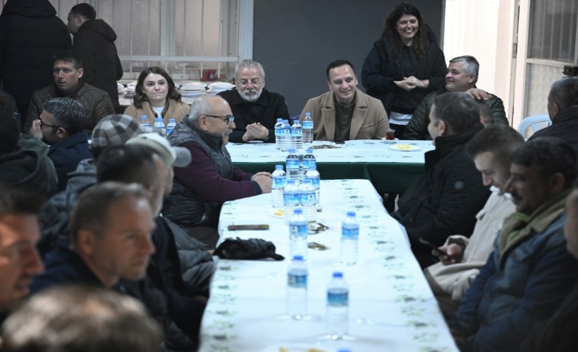 Başkan Eşki sahur buluşmalarına devam ediyor