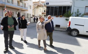 Başkan Filiz Ceritoğlu Sengel'den Zafer Mahallesi turu