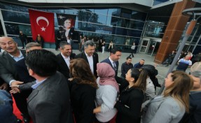 Başkan Önal, personelle bayramlaştı