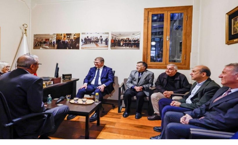 Başkan Tugay’dan TEMŞAD’a bayram öncesi ziyaret