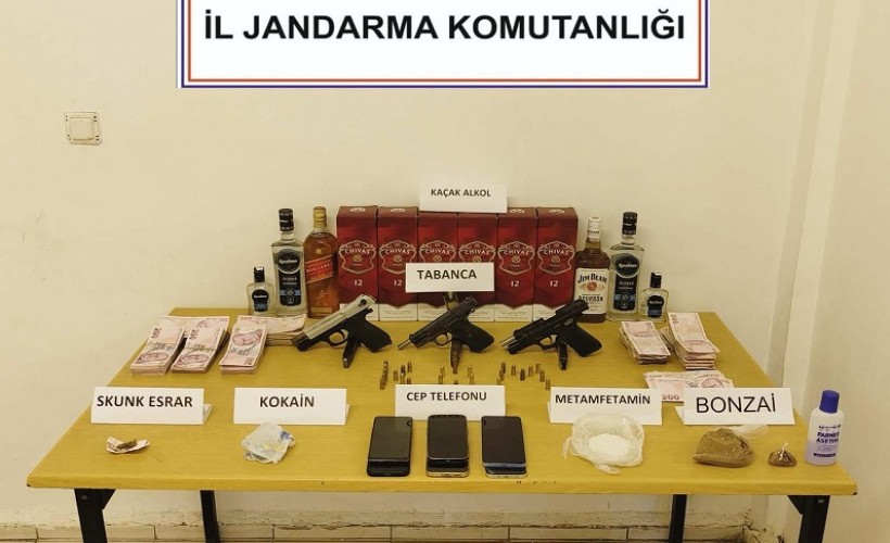 Bodrum’da 6 adrese uyuşturucu baskını; 2 tutuklama