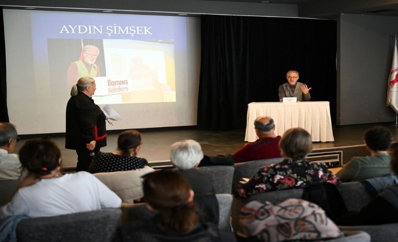 Bornova’da Kütüphane Haftası söyleşiyle başladı