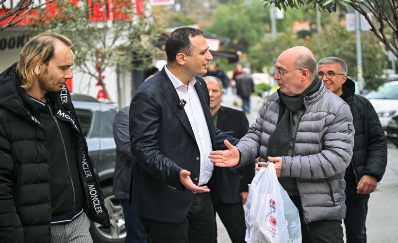 Bornova’da esnafa destek ziyareti