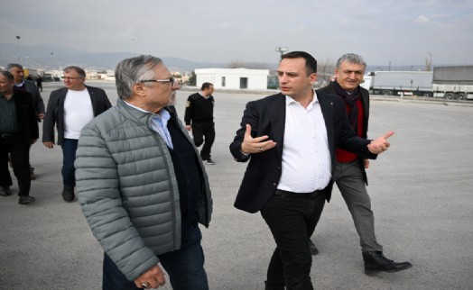 Bornova’da nakliyecilerin yıllardır beklediği proje hayata geçiyor