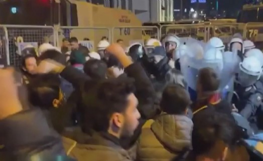 Çağlayan'da avukatlara müdahale