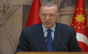Erdoğan'dan dikkat çeken açıklama: 'Demir yumruğumuzu hazır tutuyoruz'