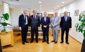 Danimarka’nın Ankara Büyükelçisi'nden Başkan Tugay’a ziyaret