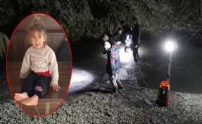 Dereye düştüğü sanılan 4 yaşındaki Nazlı, aranıyor