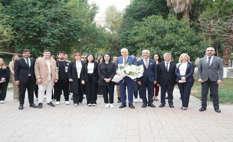 Ege Teknopark'ın yeni binaları için temel atma töreni gerçekleştirildi