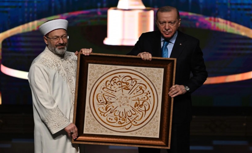 Erbaş, 6236 ayetin içinden bunu seçti