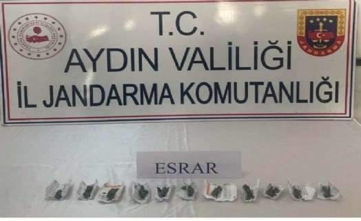 Evinde 55 gram esrarla yakalanıp, gözaltına alındı