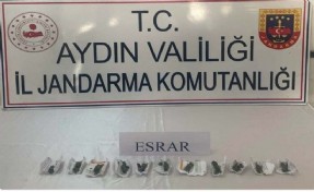 Evinde 55 gram esrarla yakalanıp, gözaltına alındı