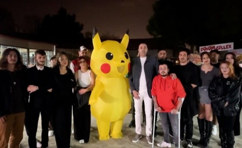 Eylemlerin fenomeni Pikachu konuştu