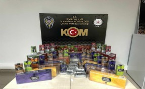Gümrük kaçağı ürünleri kargoyla yollamışlar