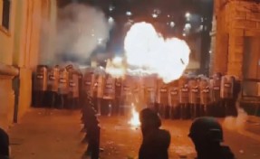Gürcistan'daki eylem Saraçhane eylemi diye paylaşıldı