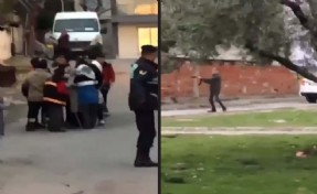 Husumetli ailelerin bıçaklı, tüfekli kavgası; 1 yaralı, 14 gözaltı