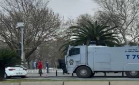 İBB, TOMA'lar ile abluka altına alındı!