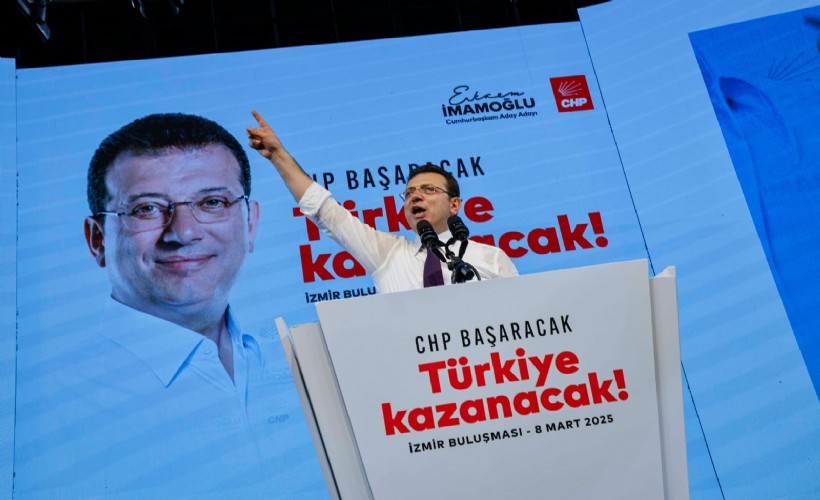 İmamoğlu, İzmir’de Erdoğan’a meydan okudu: Makama değil mücadeleye adayım!
