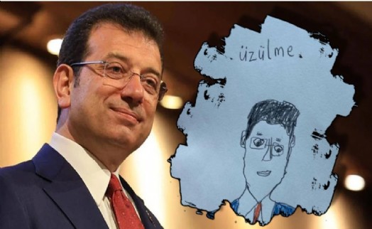 İmamoğlu çocukların çizimlerini paylaştı: Kurban olurum size