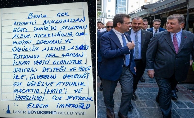 İmamoğlu'ndan İzmirliler'e mesaj: 'Özgürlük aşkınız, tutkunuz ilham verici'