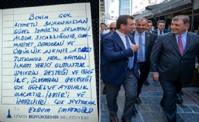 İmamoğlu'ndan İzmirliler'e mesaj: 'Özgürlük aşkınız, tutkunuz ilham verici'