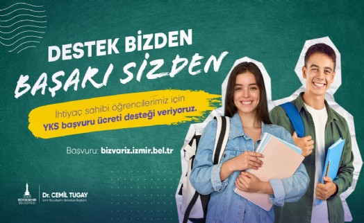 İzmir Büyükşehir Belediyesi’nden öğrencilere YKS ücreti desteği