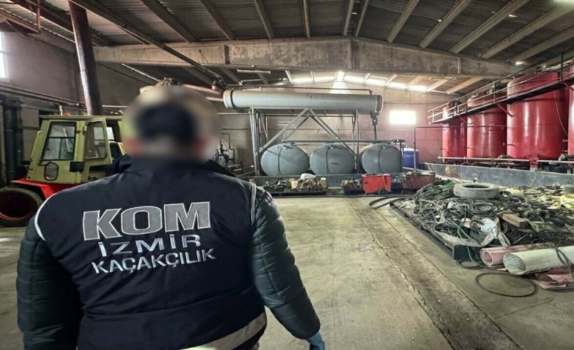 İzmir'de 24 ton kaçak akaryakıt ele geçirildi