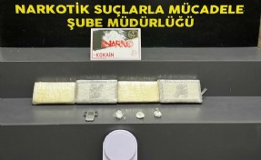 İzmir'de 4 kilo 430 gram kokain ele geçirildi, 1 tutuklama
