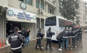 İzmir'de suç örgütüne operasyonda 11 tutuklama