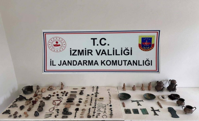 İzmir'de tarihi eser operasyonu: 1 gözaltı