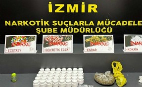 İzmir'de uyuşturucu operasyonunda 2 tutuklama