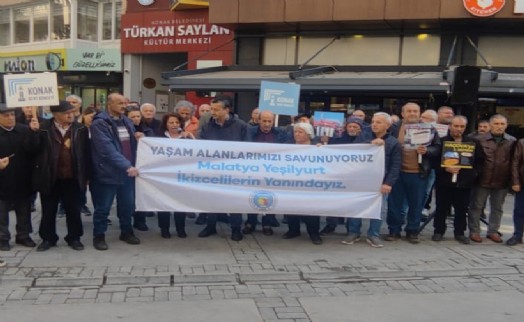 İzmir'den Malatya İkizcelilere destek: Mülkiyet hakları ihlal ediliyor
