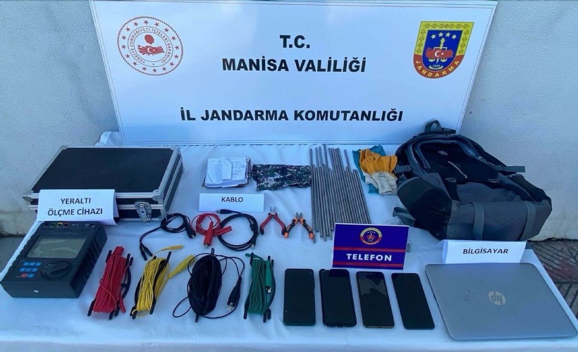 Kaçak kazı operasyonu: 4 gözaltı