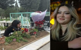 Kazada ölen Gizem'in mezarı başında ikizinin buruk bayramı