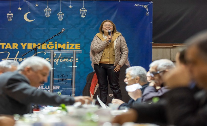 Konak’ta ilk iftar: Başkan Mutlu’dan dayanışma vurgusu