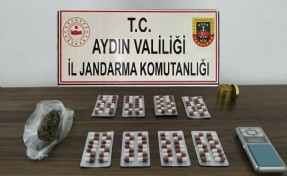 Kontrol noktasında otomobilinde uyuşturucuyla yakalandı