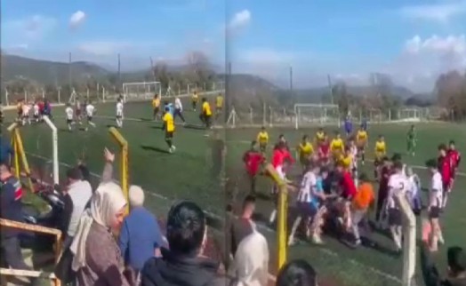 Muğla'daki maça Jandarma müdahale etti