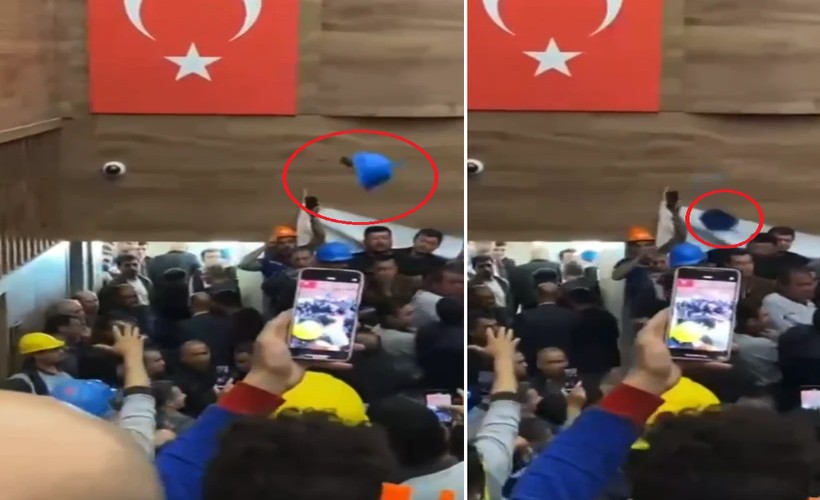 Muğla’da santral krizi! İşçiler belediye başkanına baret fırlattı