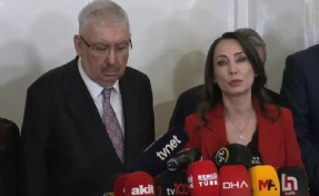 O anlar gündem oldu: 'Sayın Öcalan' ifadesini duyunca başını öne eğdi
